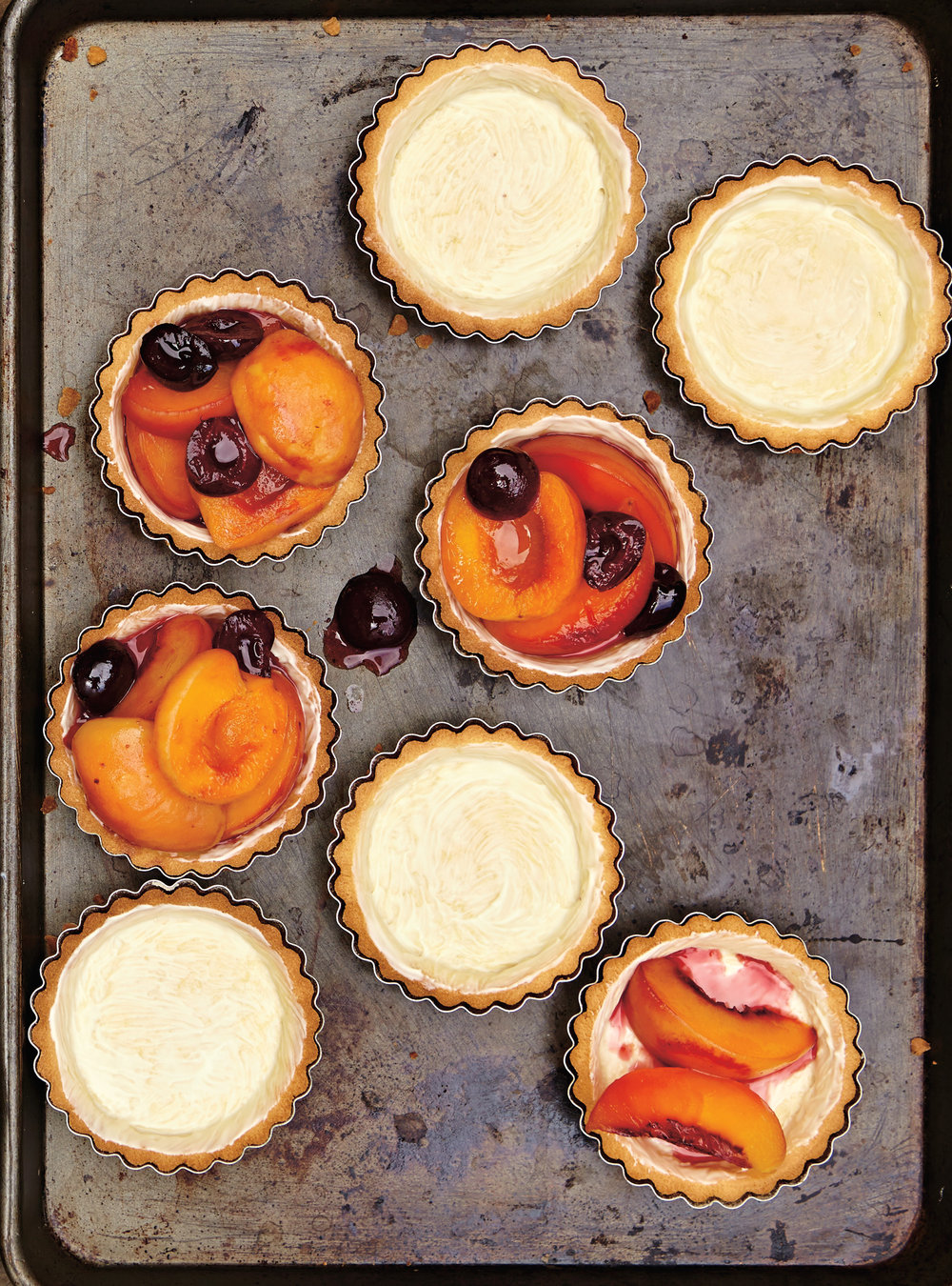 Tartelettes de fruits au barbecue