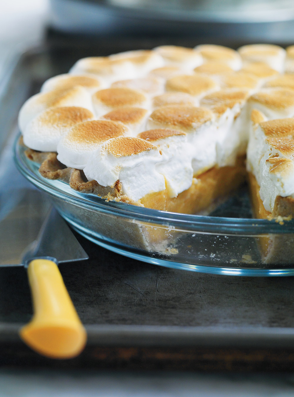 Sweet Potato and Marshmallow Pie