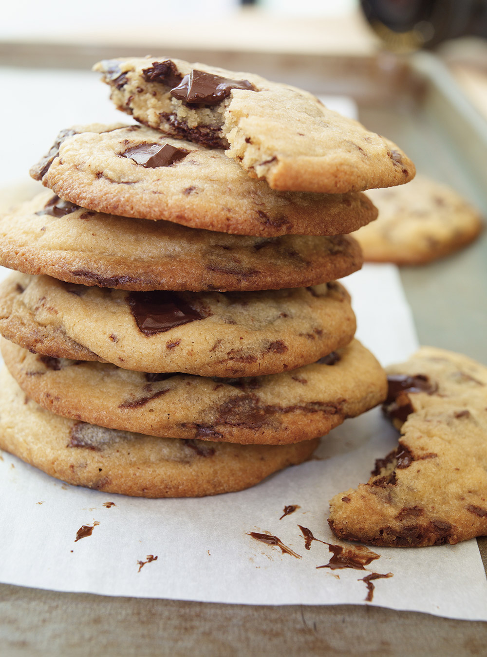 Biscuits moelleux aux brisures de chocolat (les meilleurs)