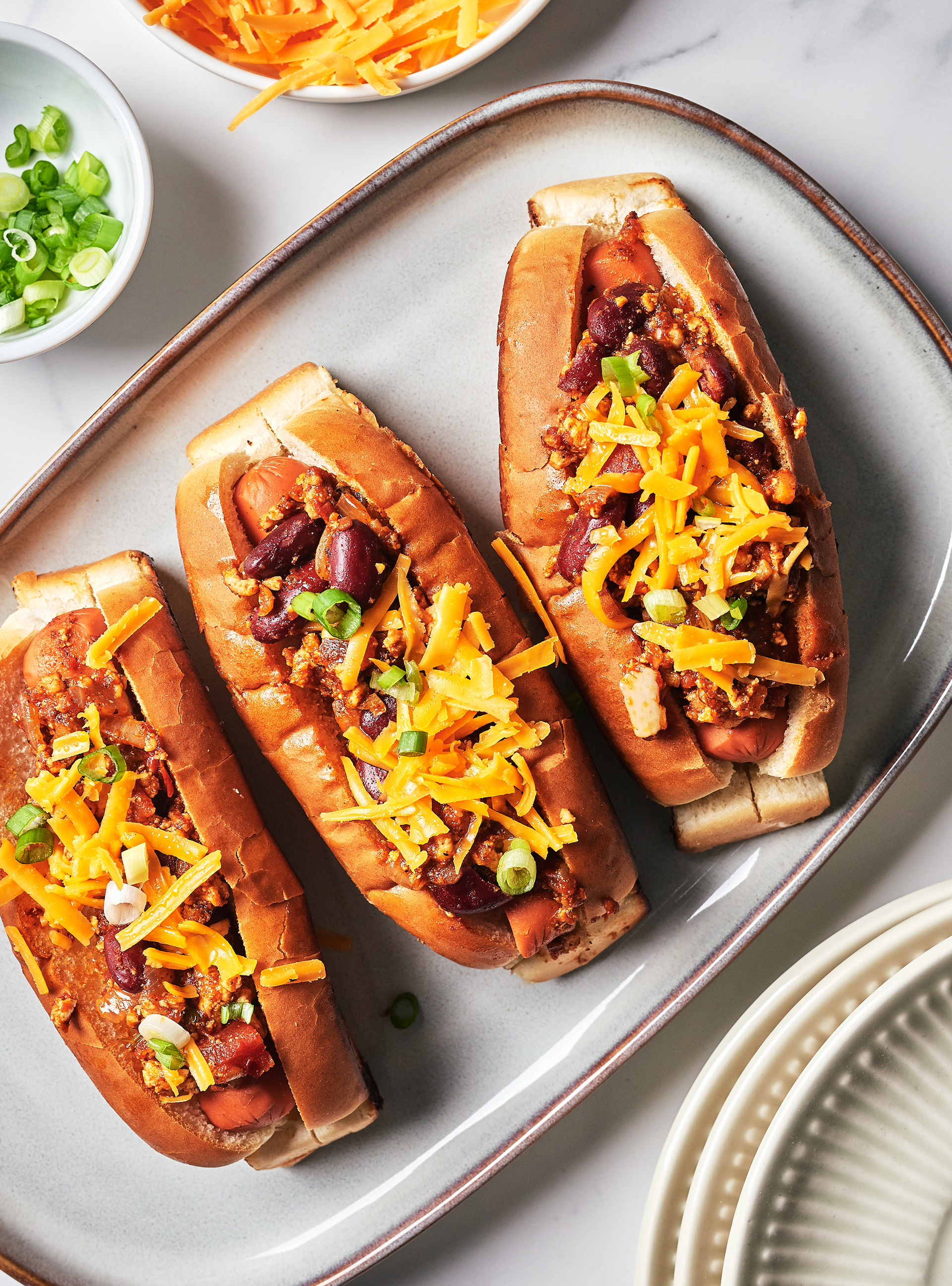 Hot-dogs au chili