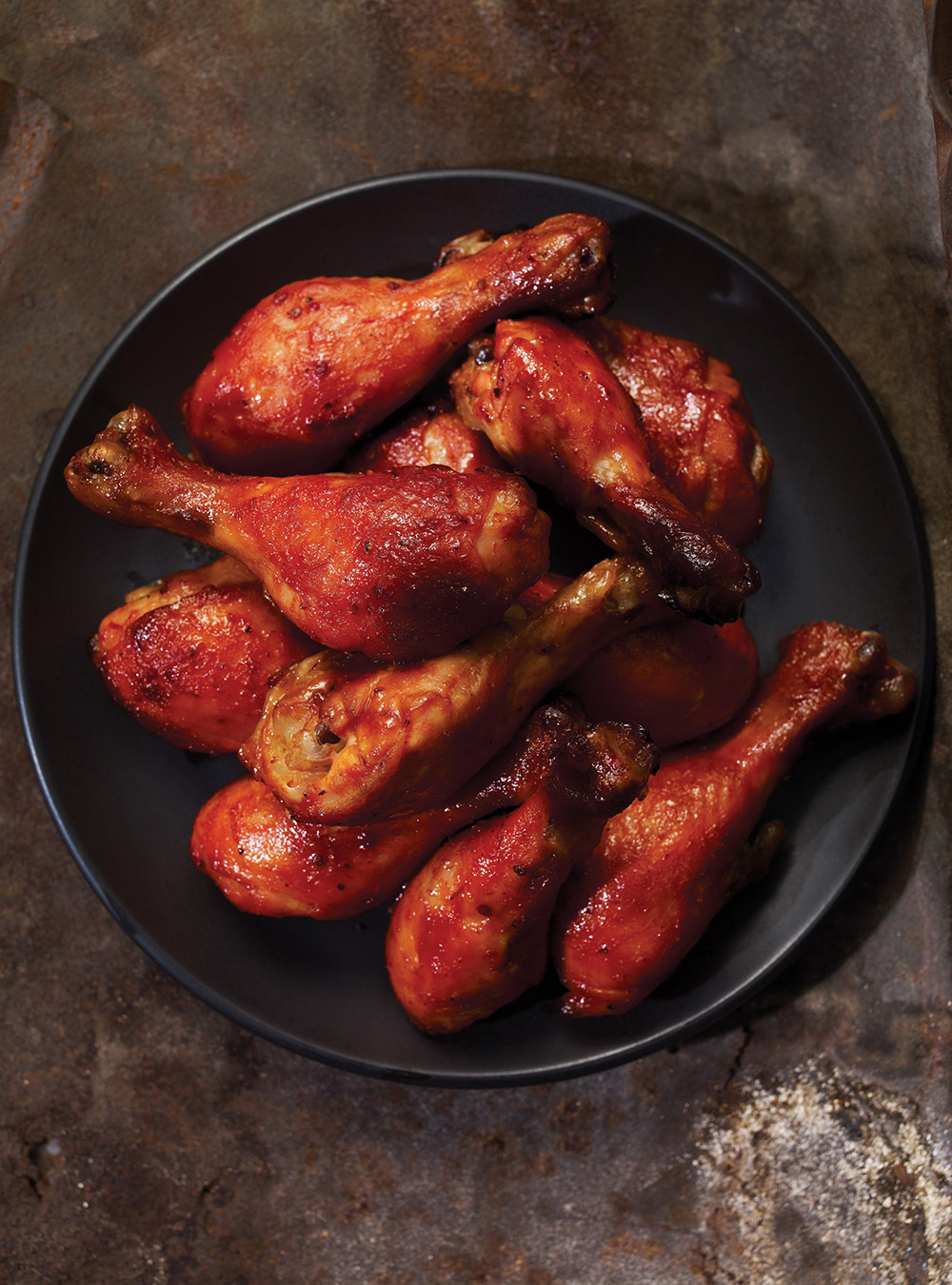 Maple-Glazed Chicken  Drumsticks