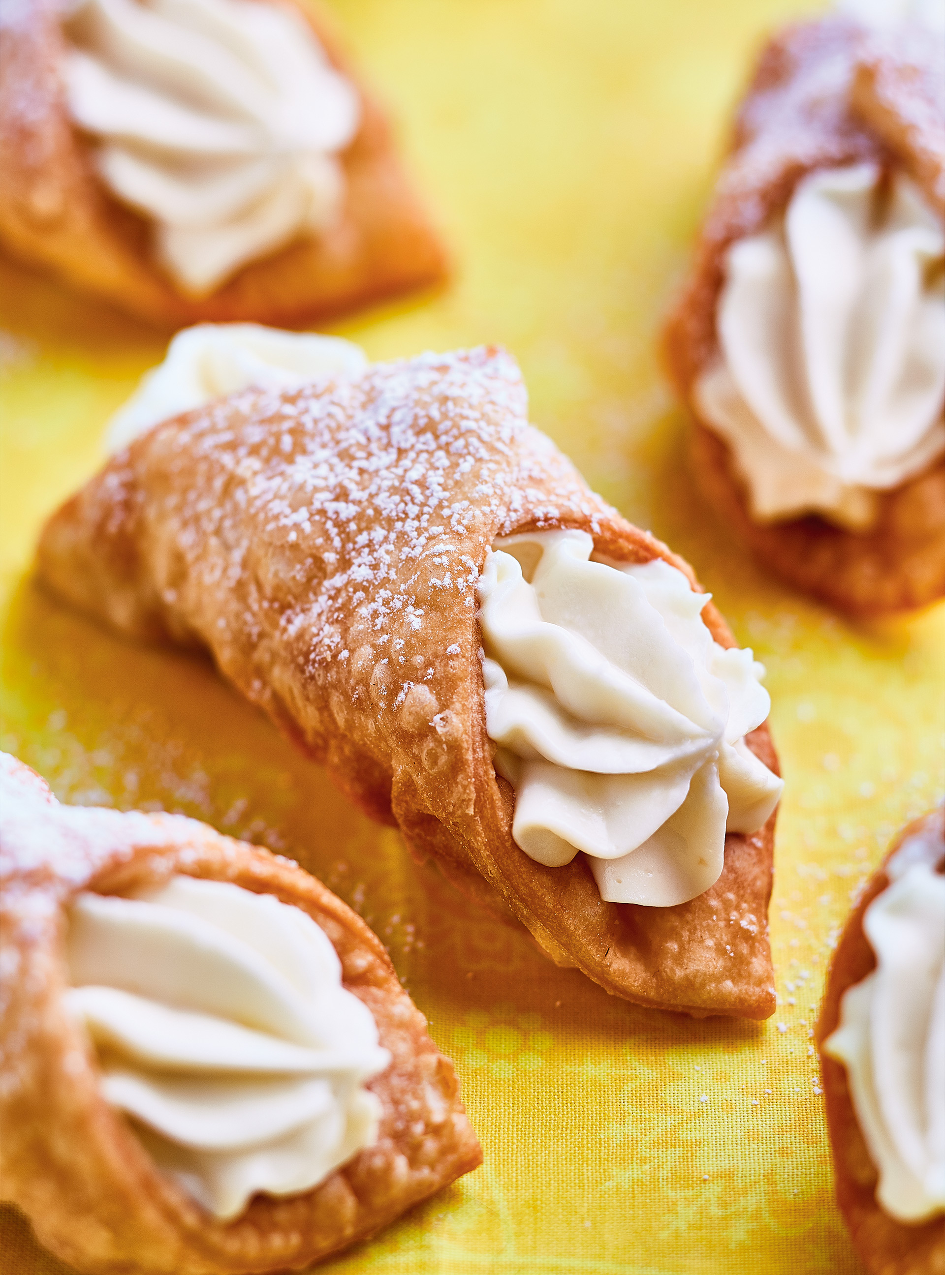 Cannolis à la crème de citron et au mascarpone