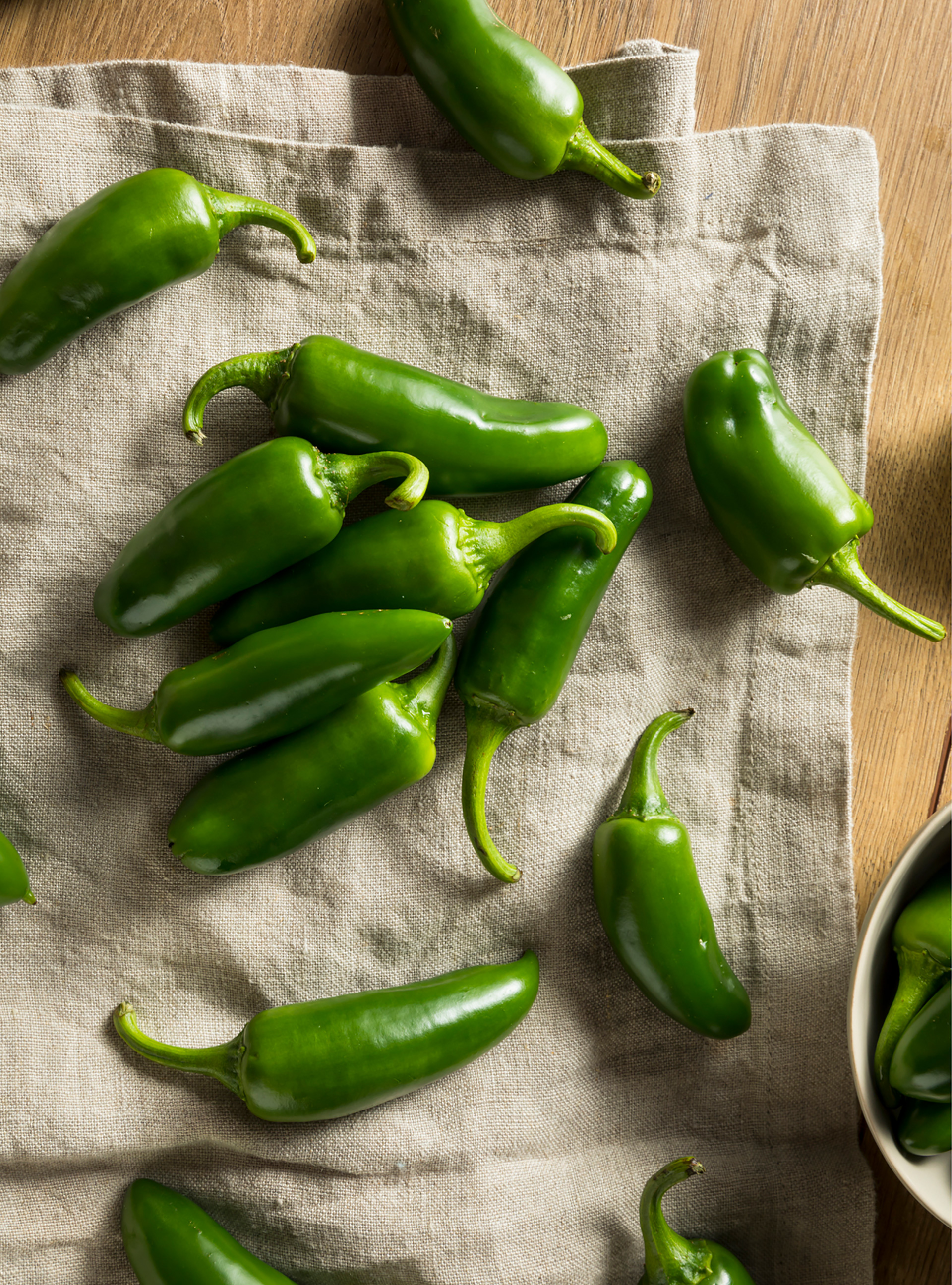 Piments jalapeños marinés