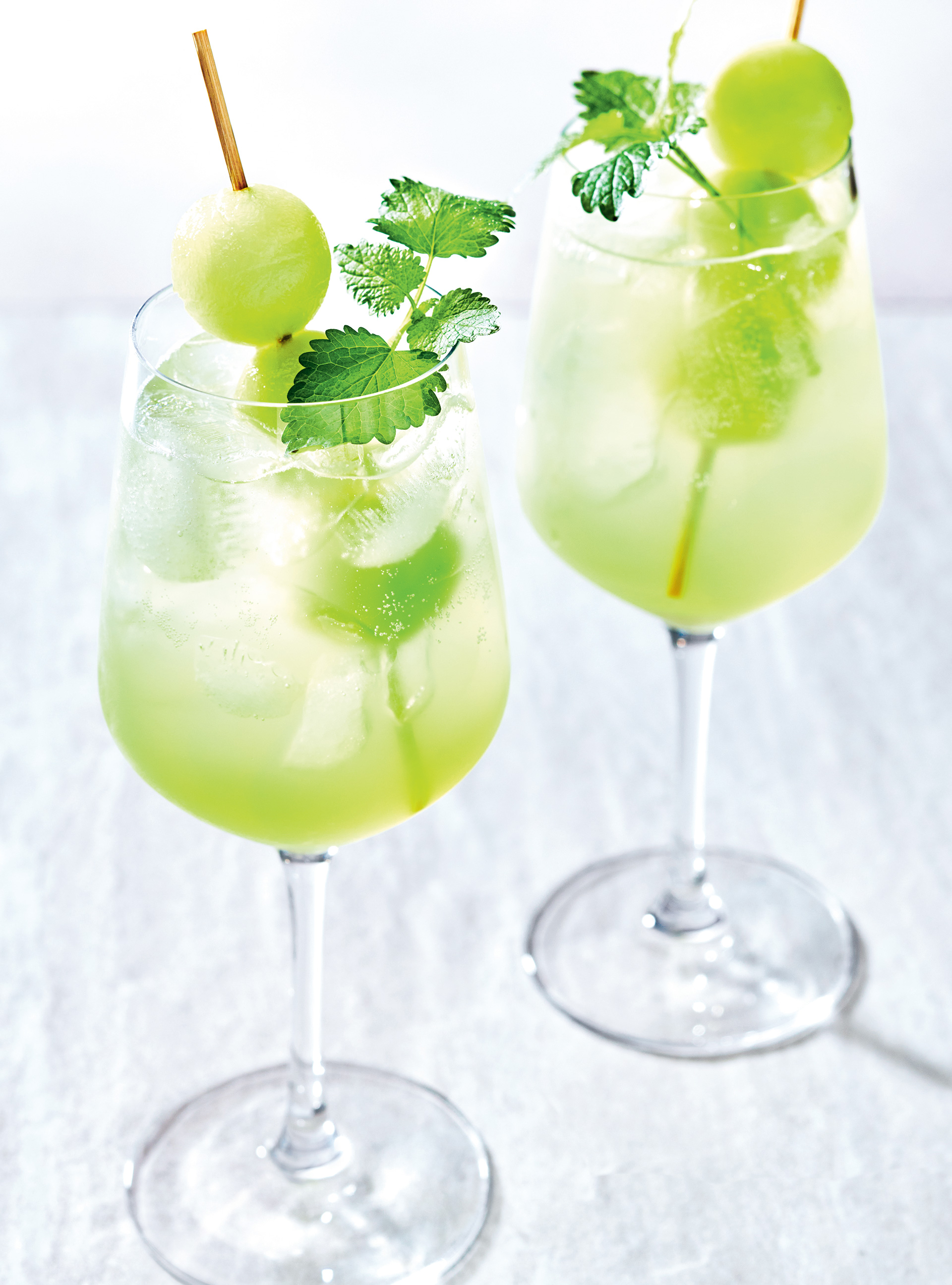 Honeydew Lillet Cocktail