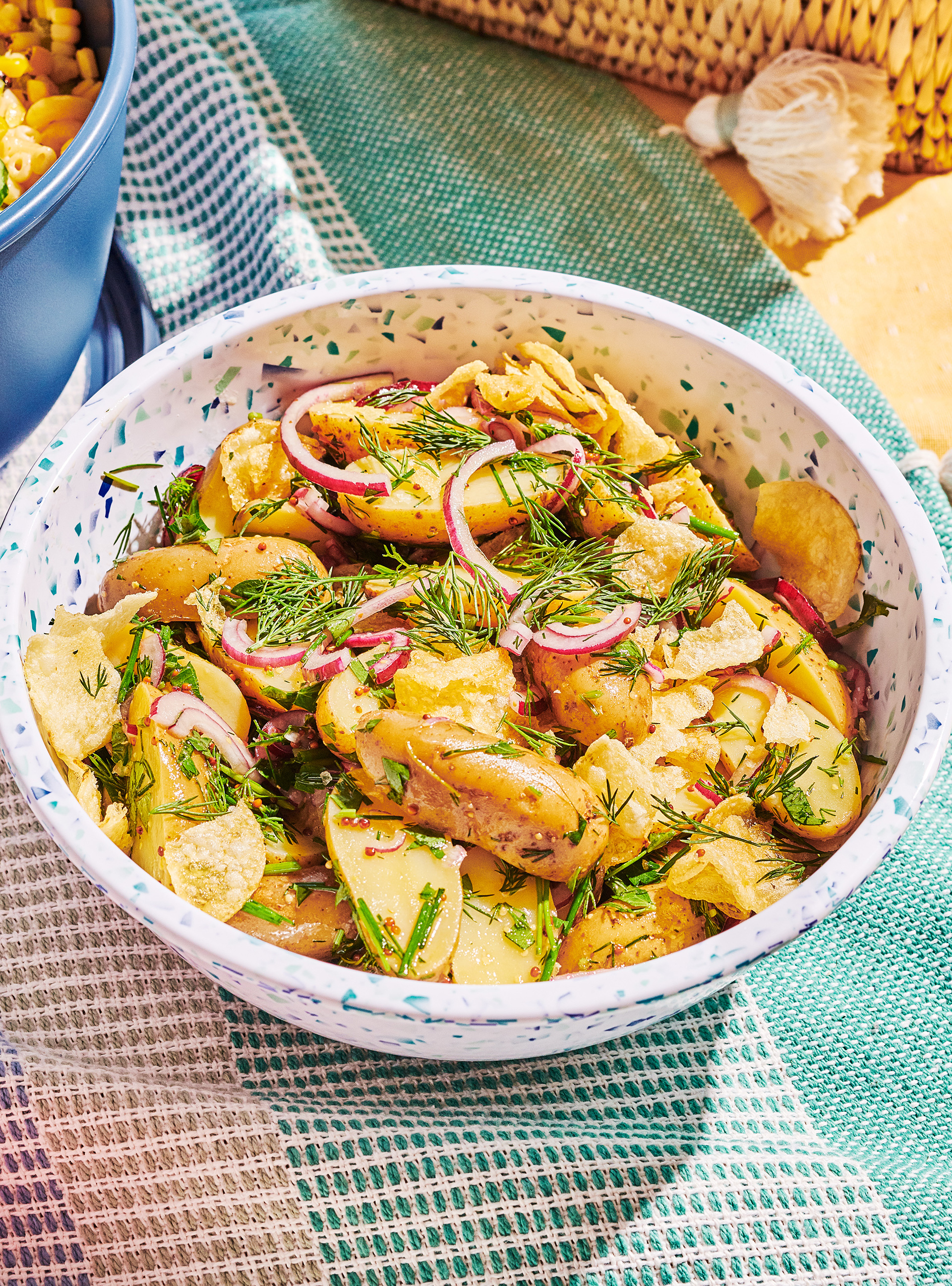 Fingerling Potato Salad with Chips