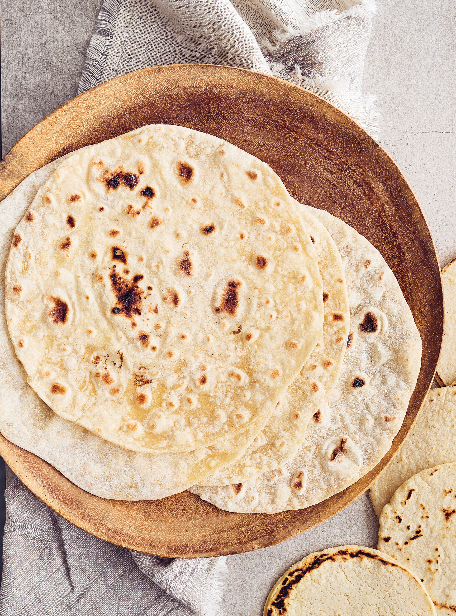 Tortillas de blé maison