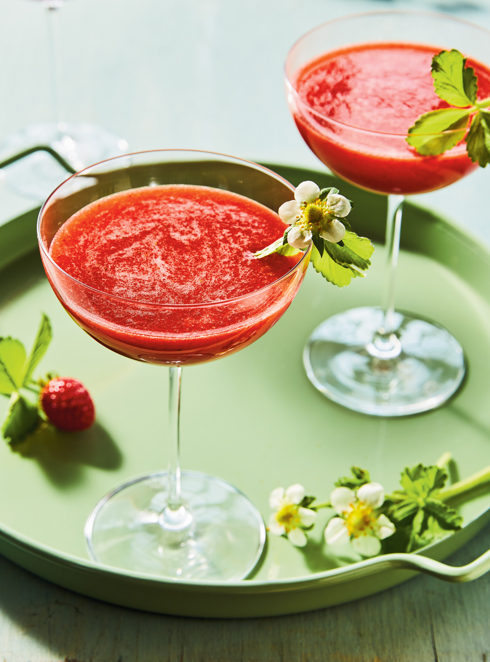 L’Orléans (Strawberry and Tarragon Cocktail)