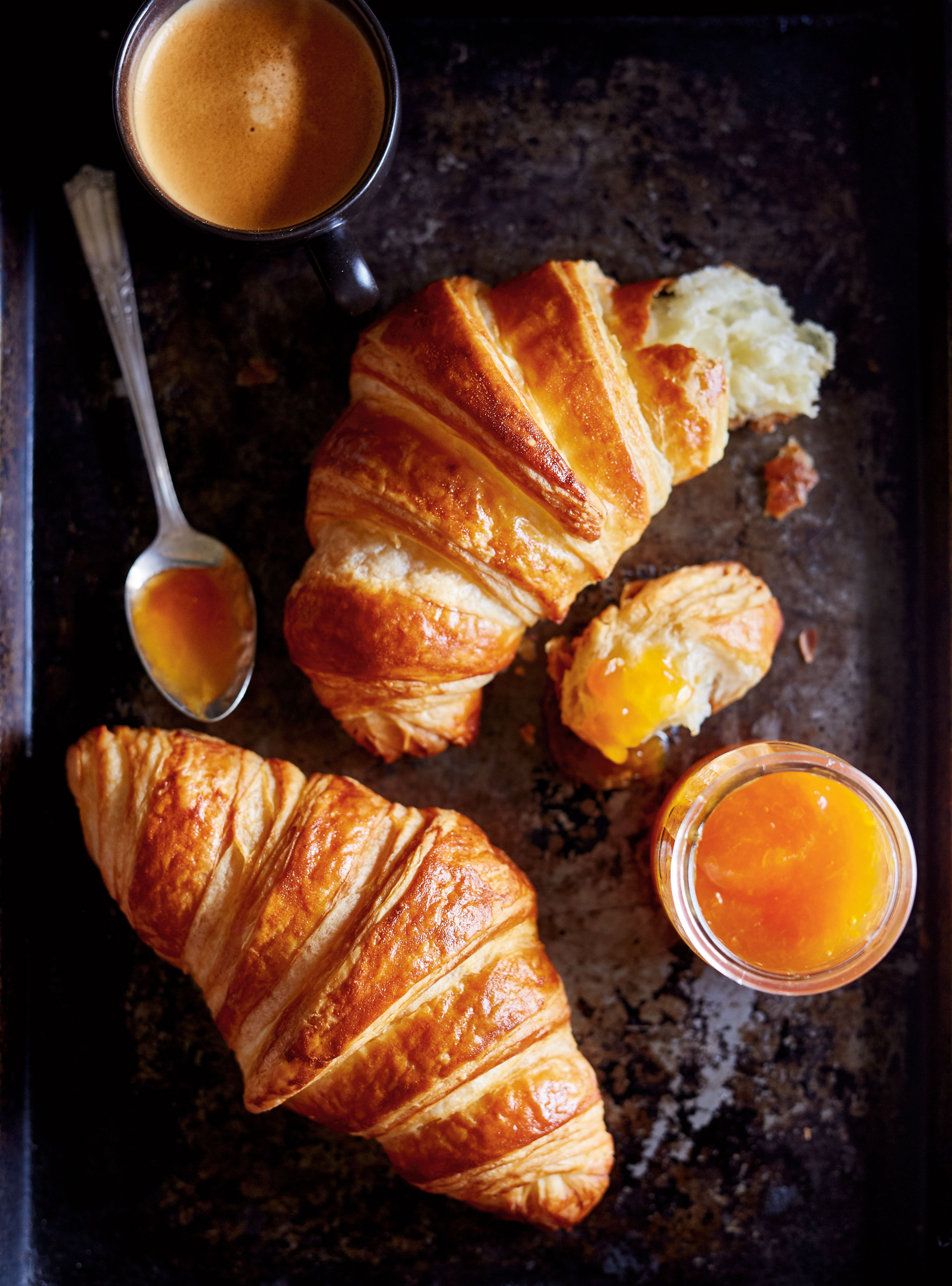 Croissants au beurre